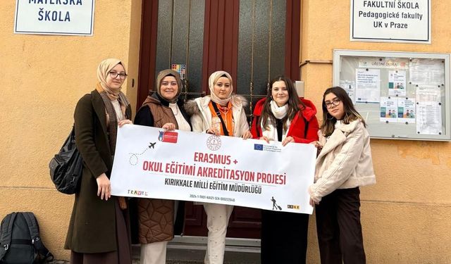 Kırıkkaleli Öğretmen ve Öğrencilere Avrupa Deneyimi