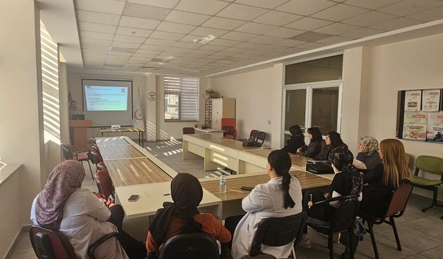 Sağlıklı Hayat Merkezi Personeli Eğitimden Geçti
