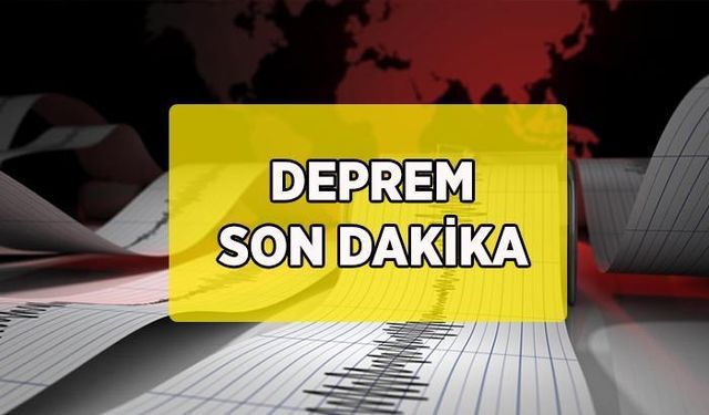 Deprem korku oluşturdu.Sarsıntılar sürüyor