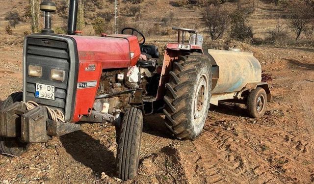 Sulakyurt’ta Freni Boşalan Traktör Çifti Yaraladı