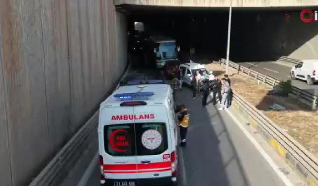 Kırıkkale’de Yola Dökülen Yağ Zincirleme Kazaya Sebep Oldu