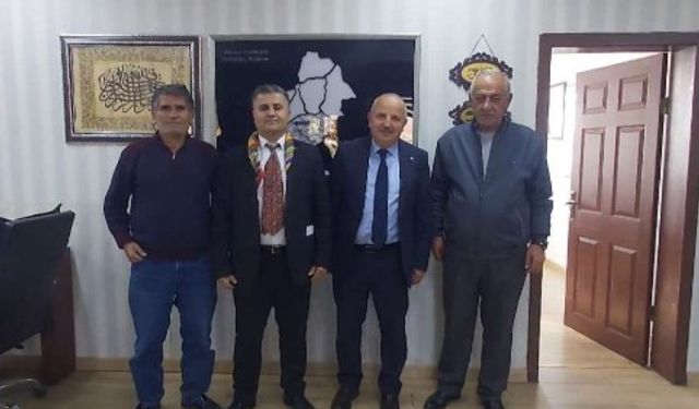 Başkan Cönger, Yörük Türkmen Heyetini Ağırladı