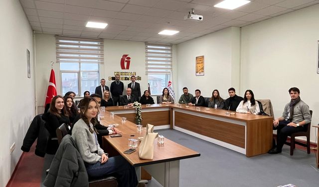 KKÜ Maliye Bölümü Defterdarlıkta Ağırlandı