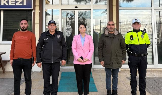 Kaymakam Bozkır Emniyet Personeliyle Buluştu