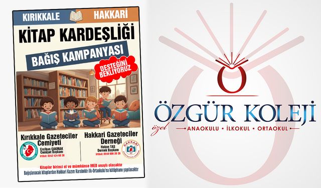 Kitap Kardeşliği Kampanyasına Alkanlı Koleji’nden Destek