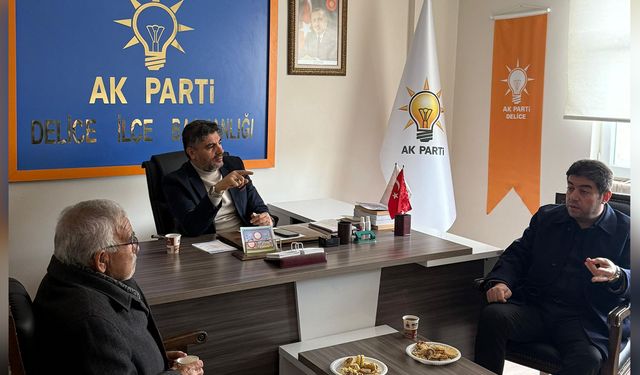 AK Parti Delice’de Ziyaret Krizi İddialarına Yanıt