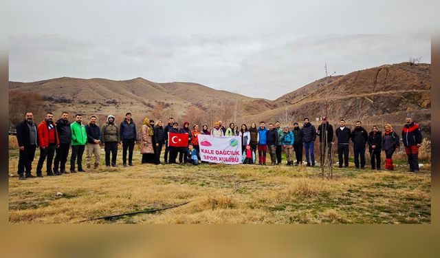 Kale Dağcılık Buğra Köyü’nde Doğayı Keşfetti