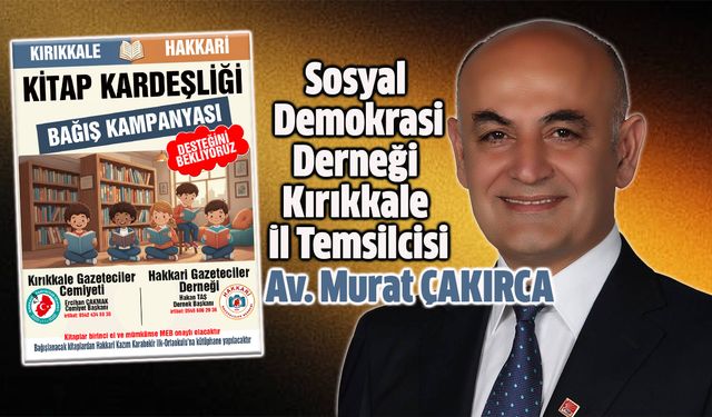 Tanınmış Avukattan Kitap Kampanyası’na Destek