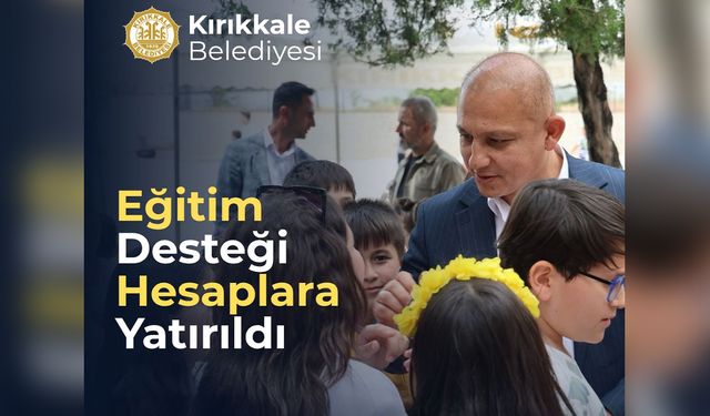 Kırıkkale Belediyesi Eğitime Desteğini Sürdürüyor