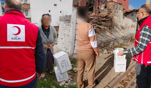 Türk Kızılay Kırıkkale’de Ailelerin Yanında