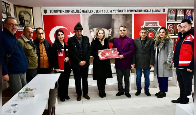 Şehit Yakınları ve Gazilere Manevi Destek Ziyareti