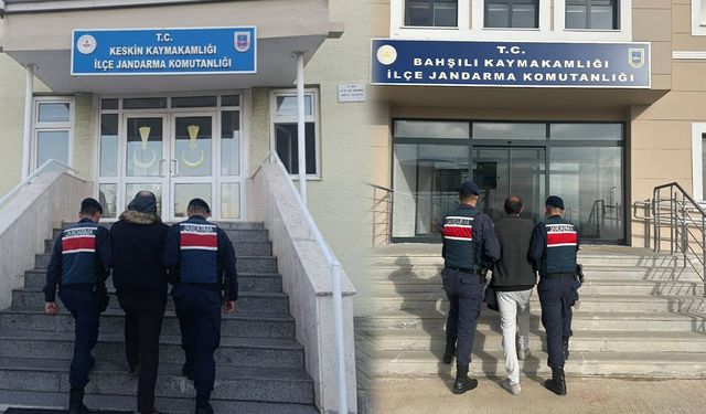Jandarmadan FETÖ Operasyonu: İki Şahıs Yakalandı