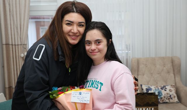 Kırıkkale’de İrem’e Yürek Isıtan Ziyaret