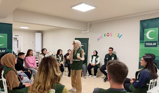 Kırıkkale’de Yeşilay Gönüllüleri Bir Araya Geldi