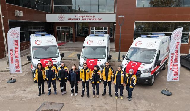 Kırıkkale’de Acil Müdahaleye Hız Kazandıran Yatırım