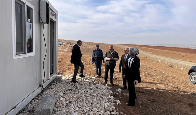 Çelebi’de Mevsimlik İşçilere Konteyner Desteği