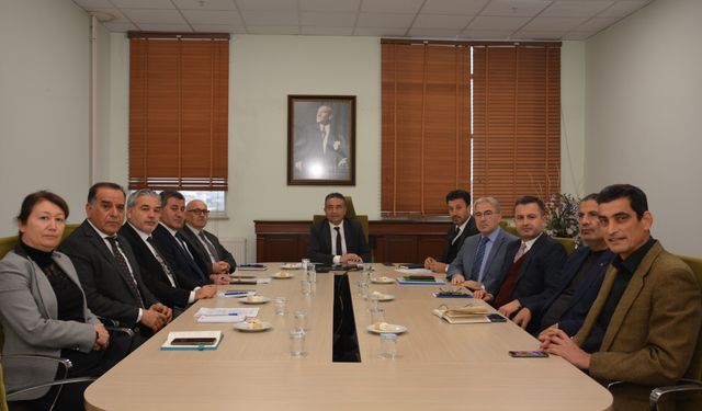 MEM’de Değerlendirme Toplantısı Yapıldı