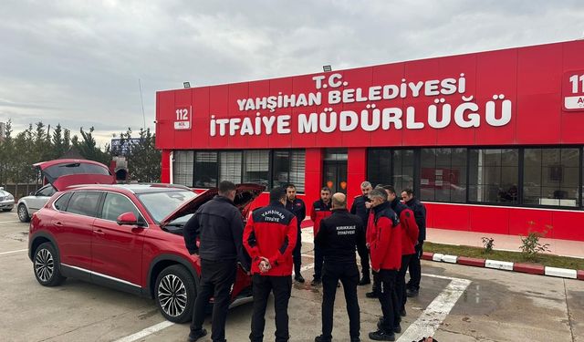 İtfaiye Ekiplerinden Ortak Eğitim Programı