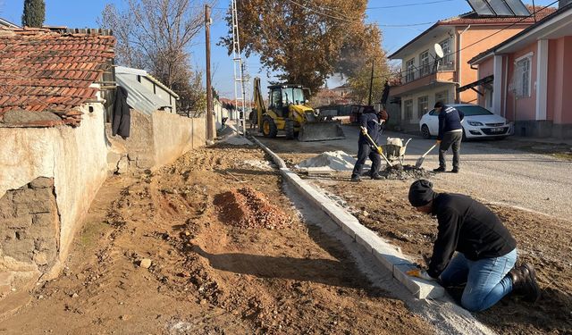 Yahşihan’da Kaldırımlar Baştan Sona Yenileniyor