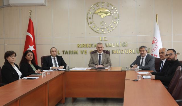 Kırıkkale’de Tarım Çalışmaları Zoom Üzerinden Görüşüldü