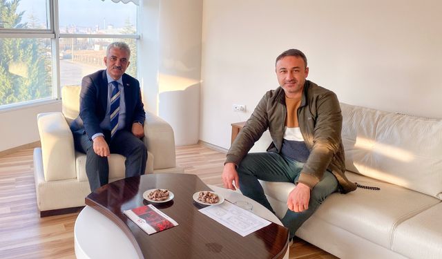 Vali Makas’tan Yangın Sonrası Serkan Bahadır’a Ziyaret