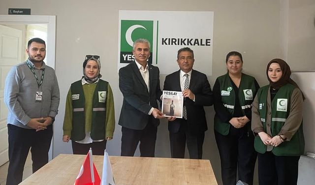 Millî Eğitim Müdürü Güney’den Yeşilay’a Ziyaret