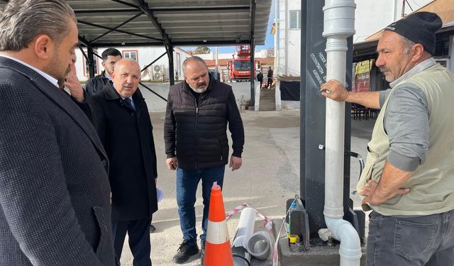 Başkan Cönger Çalışmaları Sahada Değerlendirdi