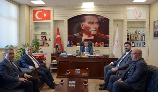 Anahtar Parti Heyetinden Millî Eğitim Müdürlüğü’ne Ziyaret