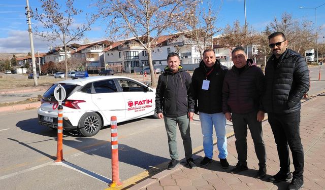 Kırıkkale’de Motorlu Taşıtlar Uygulama Sınavı Denetlendi