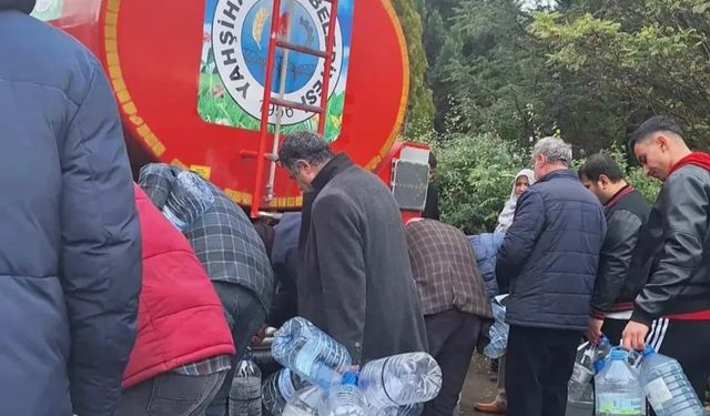 Yahşihan'da su sorunu