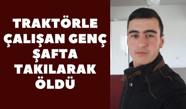 Kırma Makinası can aldı