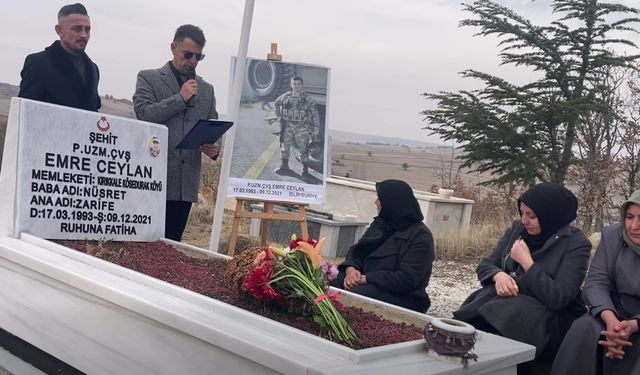 Şehit Emre Ceylan 4. Yılında Dualarla Anıldı