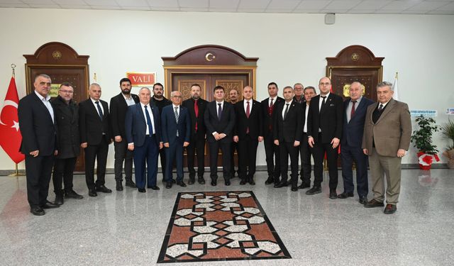 CHP Heyeti Vali Sarıibrahim’i Ziyaret Etti