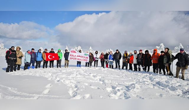 Kale Dağcılık’tan Zorlu Kış Rotası