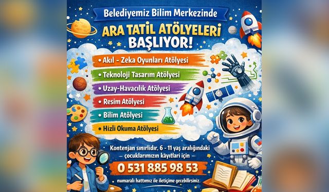 Kırıkkale Belediyesi’nden Öğrencilere Tatil Sürprizi