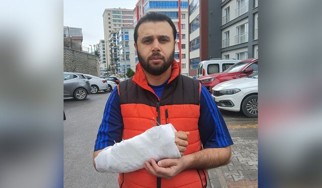 Sahipsiz Köpeklerin Saldırısından Kaçmak İsterken Bileği Kırıldı