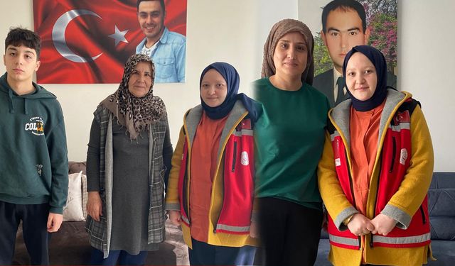 Aile ve Sosyal Hizmetler’den Şehit Ailelerine Ziyaret