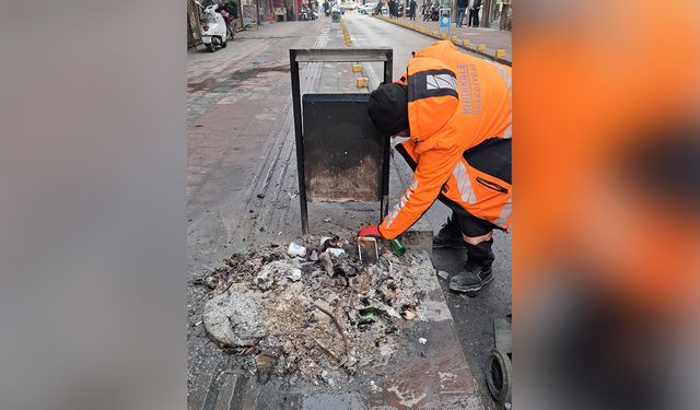 Çöp Kovası Olayında Şüpheli Tespit Edildi