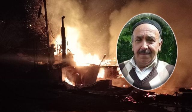 Evini Ateşe Verdi, Ağaçta Asılı Halde Bulundu