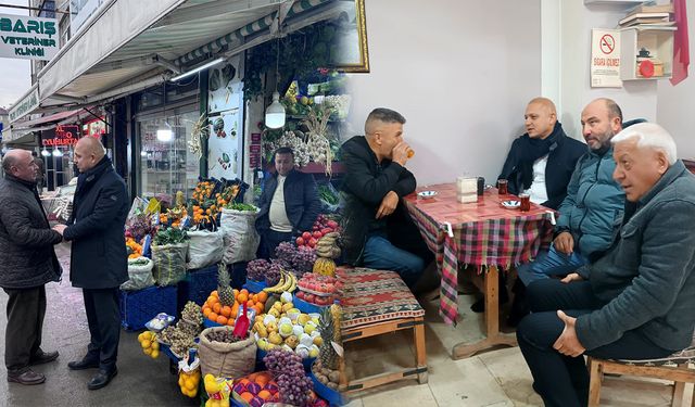 Başkan Önal Gürler Mahallesi Esnafını Ziyaret Etti