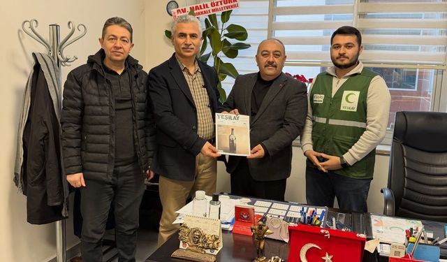 Düzgün’e Yeşilay Kırıkkale’den Anlamlı Ziyaret