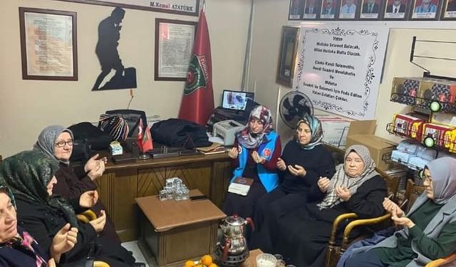 Şehit Aileleriyle Manevi Dayanışma