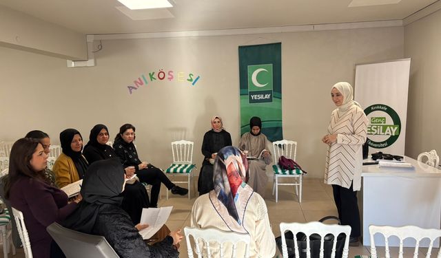 Kırıkkale Yeşilay’da Özşefkat Psikoeğitim Programı Sürüyor