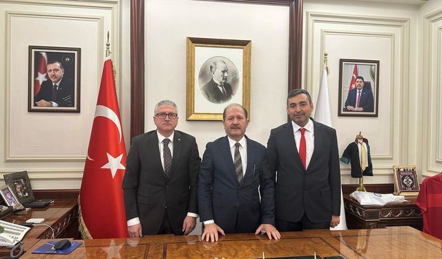 Sağlık-Sen Heyeti Ramazan Can ile Görüştü