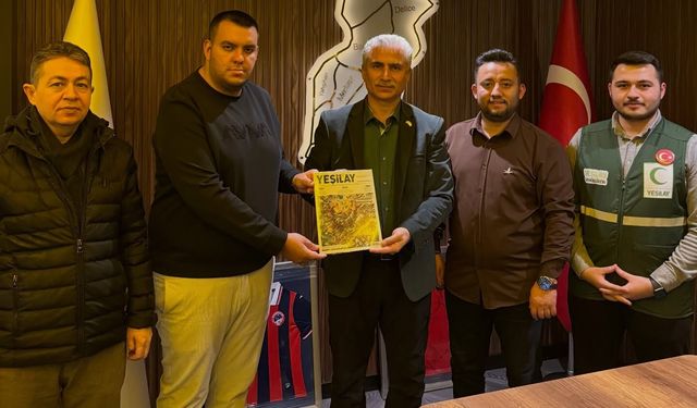 Yeşilay’dan Kırıkkale FK’ya Anlamlı Ziyaret