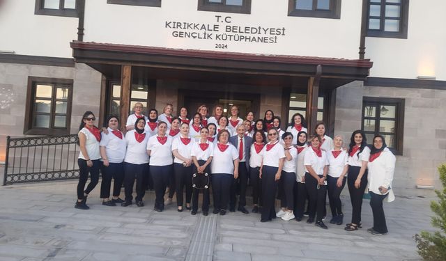 Kadın Ritim Grubu Kırıkkale’de İlgi Görüyor