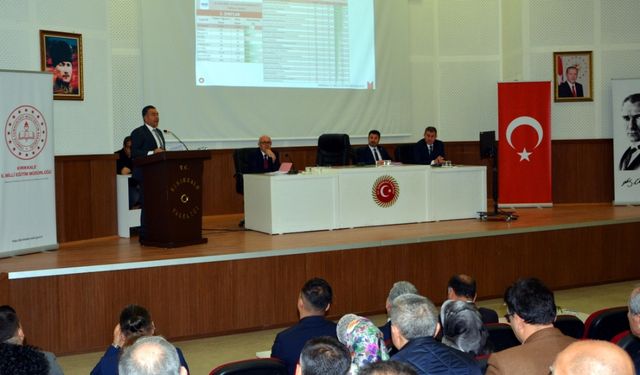 Kırıkkale’de Okul ve Kurum Müdürleri Toplantısı Gerçekleştirildi