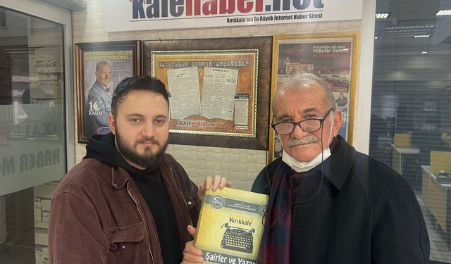 Emekli Öğretmen ve Şair Ali Atar Kalehaber.net’i  Ziyaret