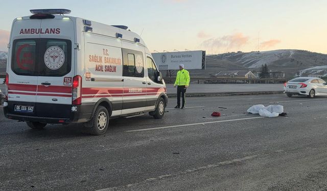 Ankara-Kırıkkale Yolunda Feci Kaza: 1 Ölü