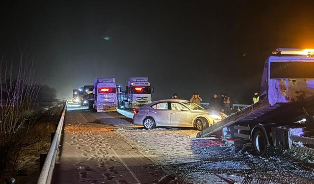 Kırıkkale’de Zincirleme Kaza: 1 Yaralı